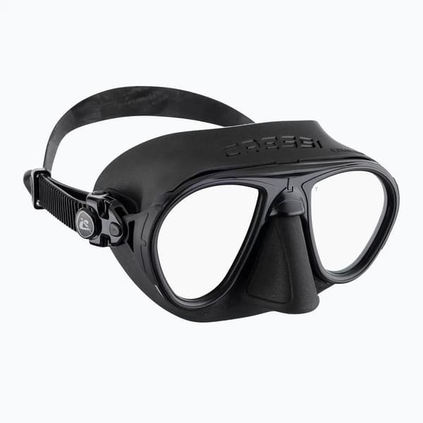 Cressi Calibro HD dykmask svart/svart/silver