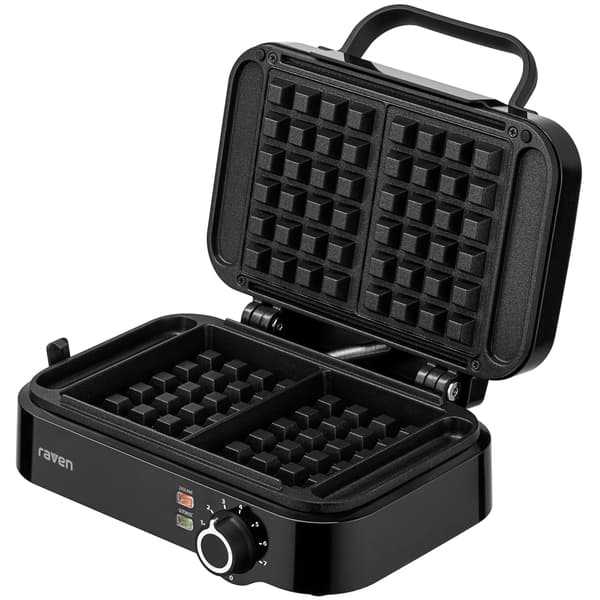 Vaffeljern Raven EG007 1200W Temperaturregulering