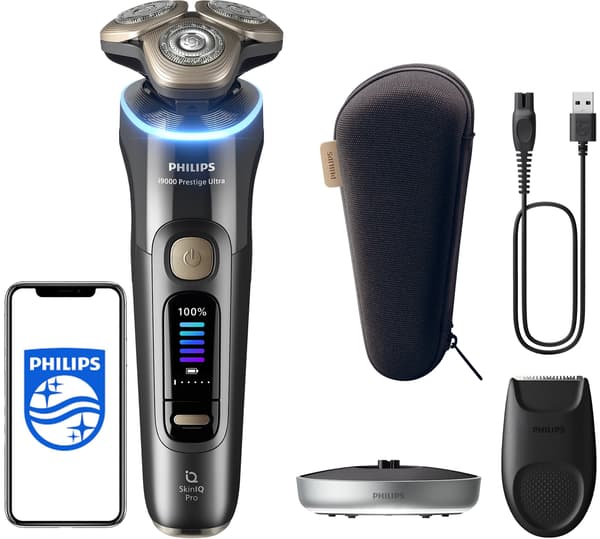 PHILIPS Series i9000 Prestige Ultra SkinIQ Pro XP9402/11 Våd og tør barbermaskine