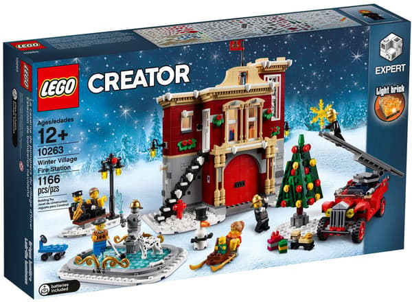 LEGO 10263 Creator Expert - Brandstation i Vinterbyn