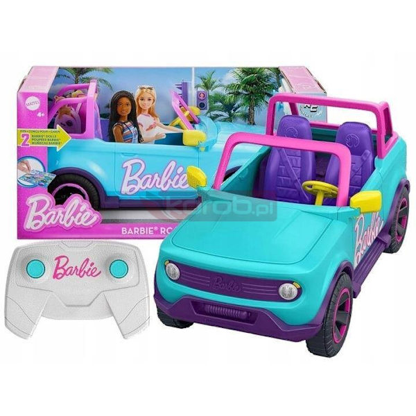 BARBIE-DOCKA HOT WHEELS BIL fjärrstyrd RC-bil HTP53