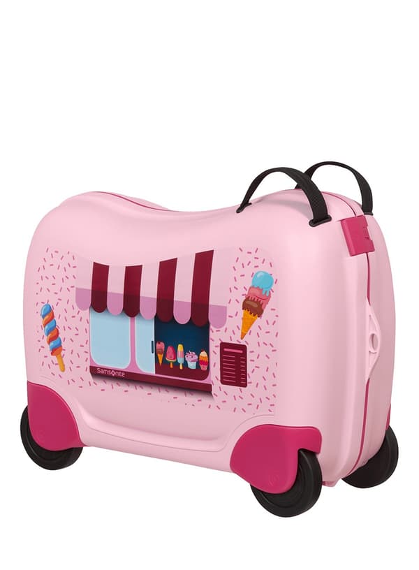 Resväska för barn Samsonite Dream2Go - glassbil