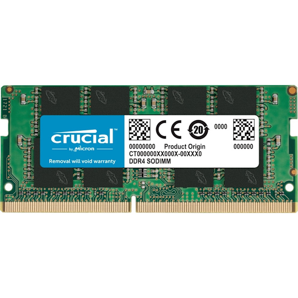 Crucial 8GB (1x8GB) DDR4 3200MHz CL22