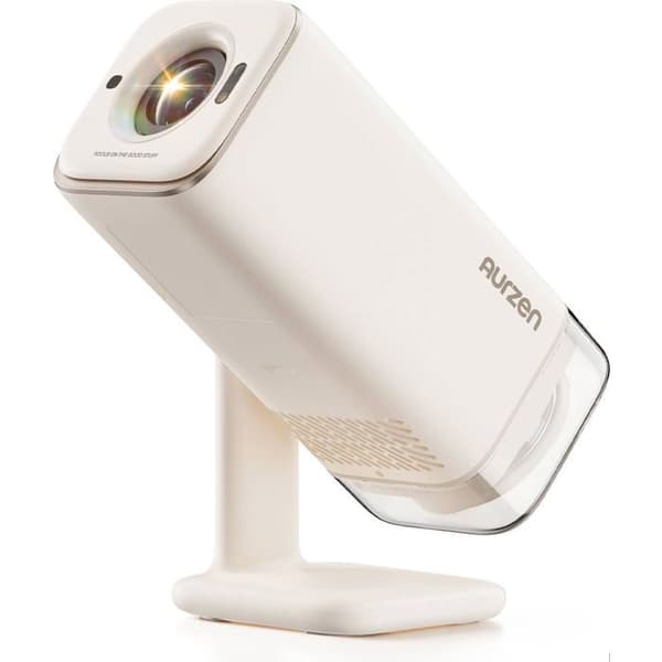 Bärbar projektor - AURZEN - BOOM Air - Full HD 1080p - Inbyggd Google TV - Autofokus ToF