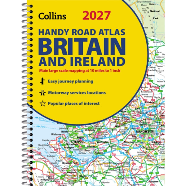 2027 Collins Handy Road Atlas Britain and Ireland
