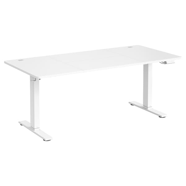 Elektriskt höj- och sänkbart skrivbord, 180 x 80 cm, med USB-C-anslutning