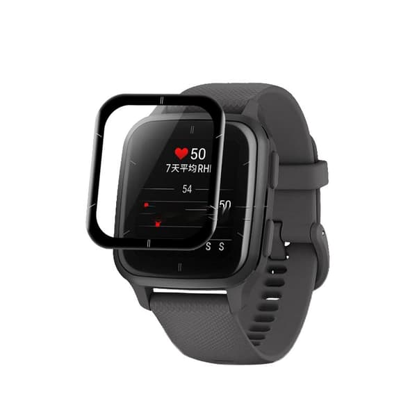 Hærdet glasskærmbeskytter til smartwatch, 2-pak Garmin Venu SQ 2