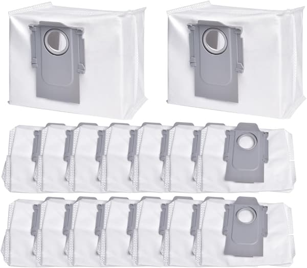 Roborock Dammsugarpåsar  för Roborock S8, S8+, S8 Pro Ultra, S7 MaxV Ultra, S7 Pro Ultra, Q7+, Q7 Max+14-pack