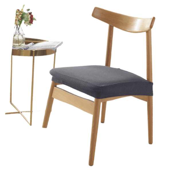 Strekkbart setetrekk til stol DarkGrey