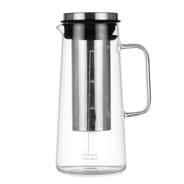 1000ML Glas Cold Brew Kaffemaskine med Håndtag