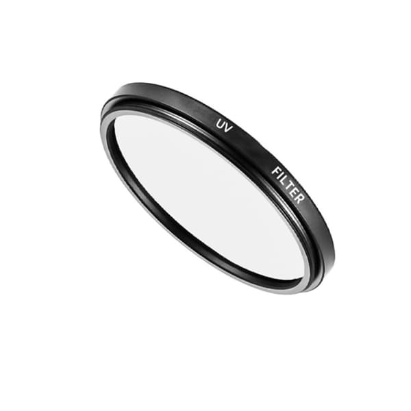 HD MC UV-filter 46mm i svart med PC+AGC optiskt glas för lins- och UV-skydd, minskar UV-haze och skyddar mot damm, olja och fingeravtryck vid utomhusf