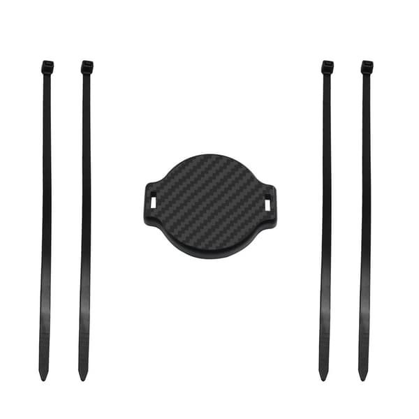 INF AirTag-holder for sykkel, tyverisikring Sort