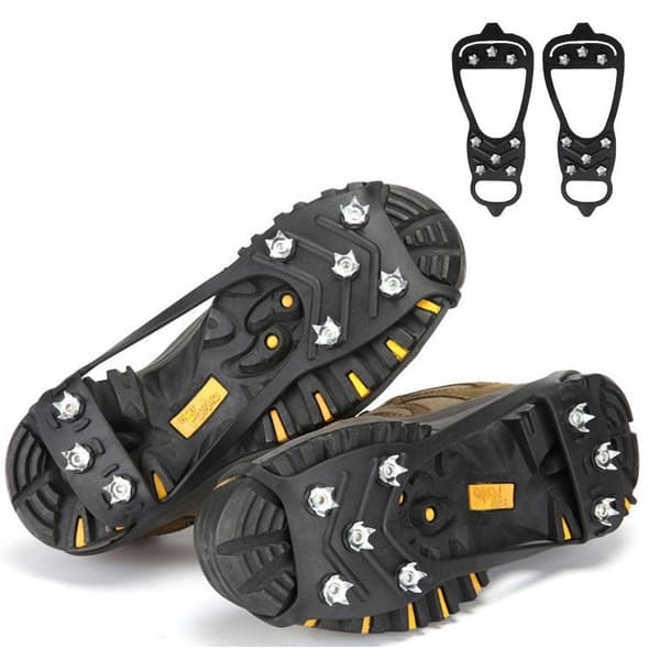 1 pari liukastumista estävää piikkiä Ice Gripper Black 38-43