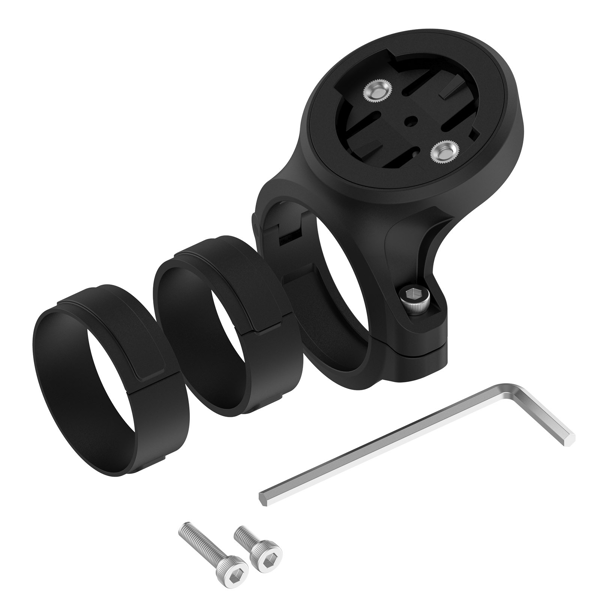 Polkupyöräteline Garmin-tutkalle takavalolla Black Gen 1