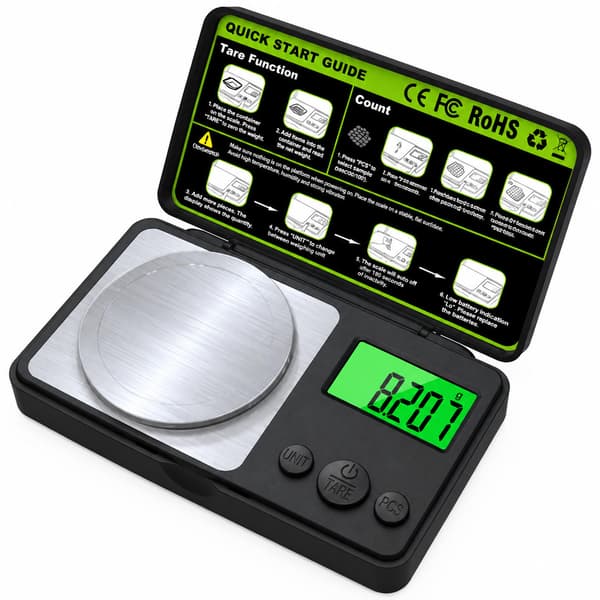 CX-555A Smykkeskala 100g/0.001g - Højpræcisions Lommeskala