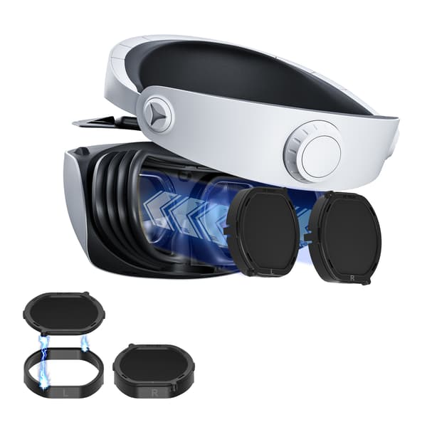 DEVASO Linsedæksel med magnetisk montering til PS VR2