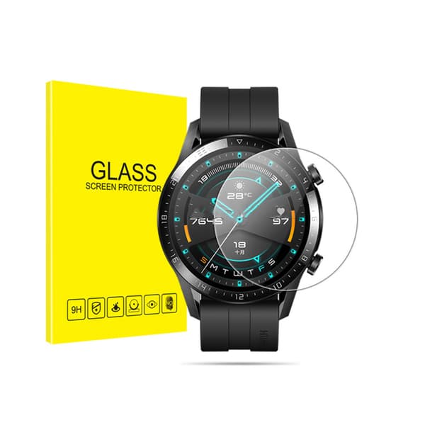 Huawei GT3 46mm näytönsuoja - 2 kpl karkaistua lasia