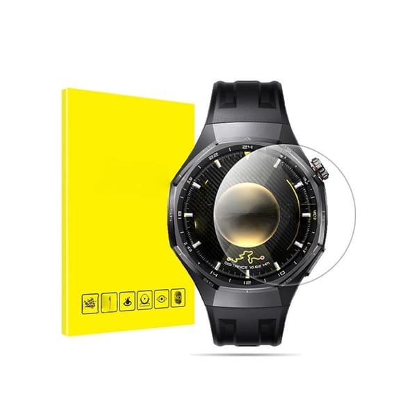 Huawei Watch GT6 Pro 42mm Skärmskydd - Hög Aluminiumoxid, Dubbel Förstärkt, Ögonskydd, Violett Ljus, 2-Pack