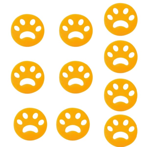 Återanvändbara Luddborttagare, 10-pack Orange