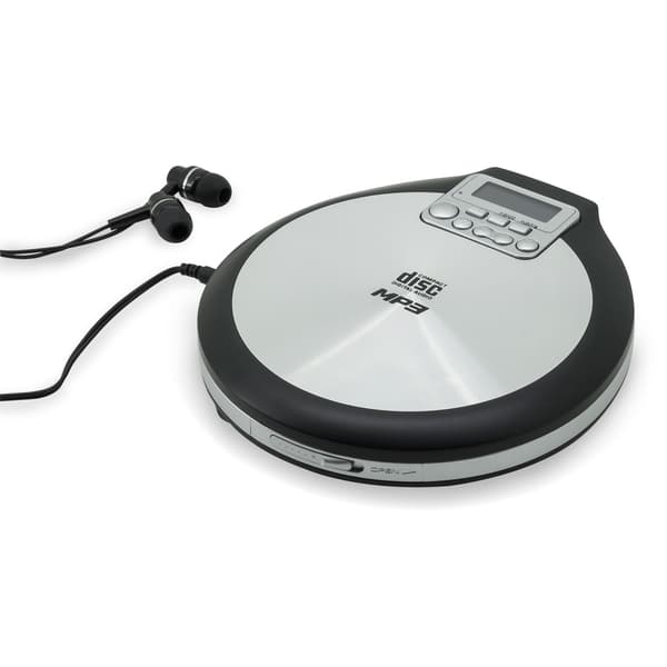 CD-afspiller Bærbar CV-funktion CD9220 Sølv/Sort