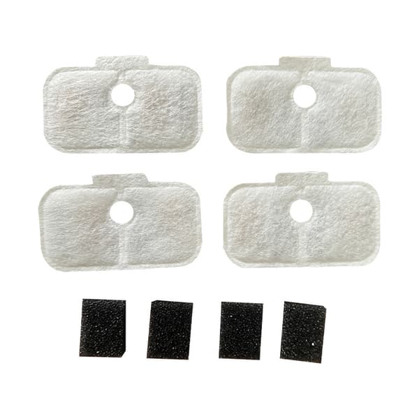 Vannfilter for kattevannfontene PETLIBRO kapselvanndispenser Black&White 8+8 packs