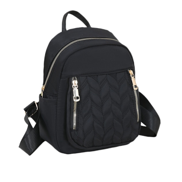 Rejserygsæk med stor kapacitet til kvinder Black