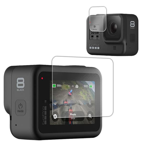 GoPro HERO 8 Black Härdat Glasskärmskydd