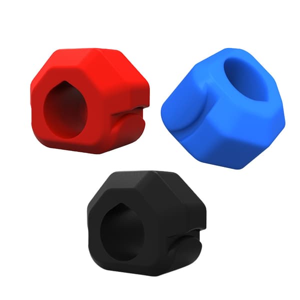 3-pak silikone kæbeøvelse Jawline Sculptor Jawline Shaper Ball MultiColor