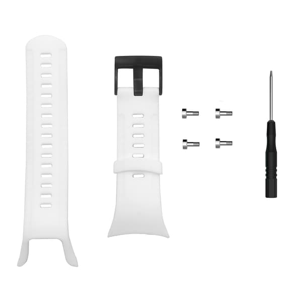 Silikoninen käsivarsinauha White Suunto 5
