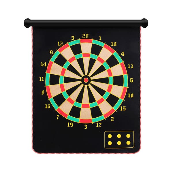 Dubbelsidig magnetisk darttavla / Set med magnetiska pilar M
