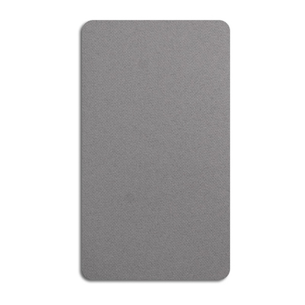 Självhäftande Twill Tyg Reparationslappar - 10-pack (Grå, 20x10cm) för Kläder, Tält och Mer