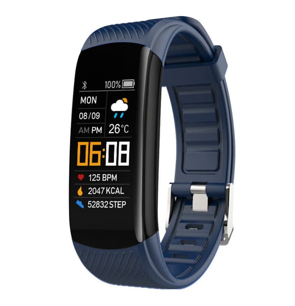 Aktivitetsarmband / Fitnessarmband / Pulsklocka DarkBlue