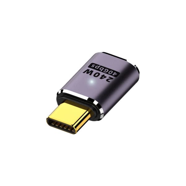 240W Multifunksjonell USB-C Adapter: 40Gbps Data, 8K Video og Hurtiglading