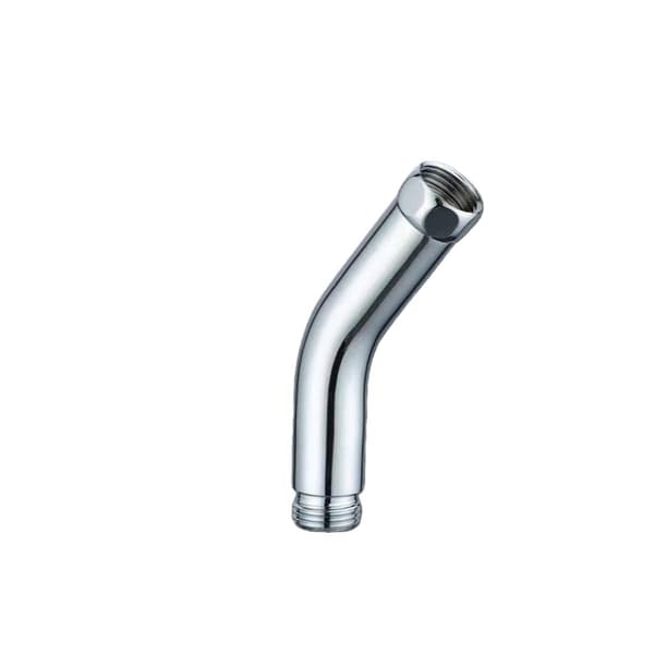Justerbar 112mm koppar dusbelok – 135° roterbar vinkelregulator, universell 1/2" gänga