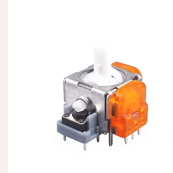 TMR Hall Joystick kompatibel med Switch Pro, Orange ABS TMR Hall Effekt Joystick Ersättning