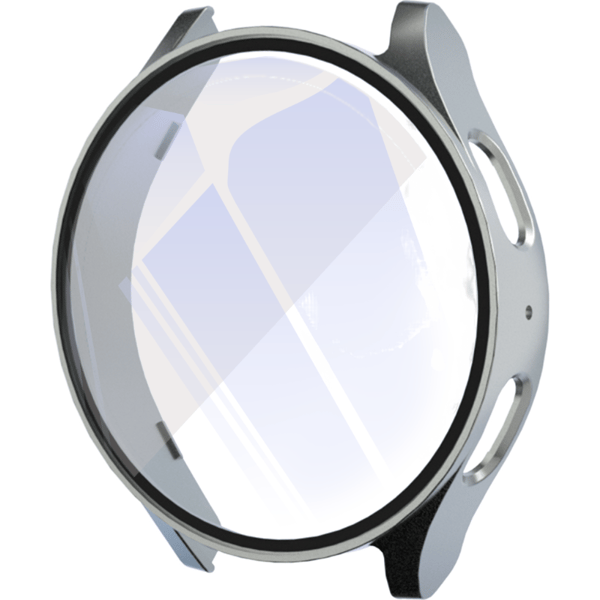 Beskyttelsesetui til Samsung Watch 7 med indbygget skærmbeskytter Grey 44mm