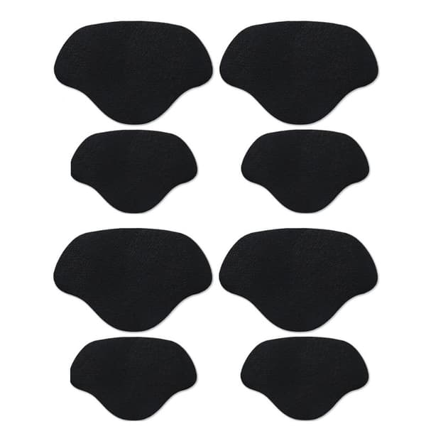 Kantapään suoja/korjauspaikat kenkien korjaukseen 2 kokoa 4 paria Black