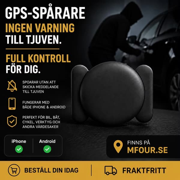 GPS-TAG Zmarttag utan varning för Android Samsung One mm