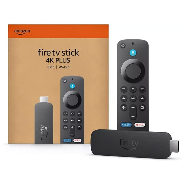 Amazon Fire TV Stick 4K Plus WiFi 6 - streamingstick / mediaspelare / 4K-spelare med Alexa