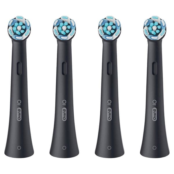 Oral-B iO Ultimate Clean 4-pack - Svart / Borsthuvuden för Oral-B iO / Utbyteshuvuden