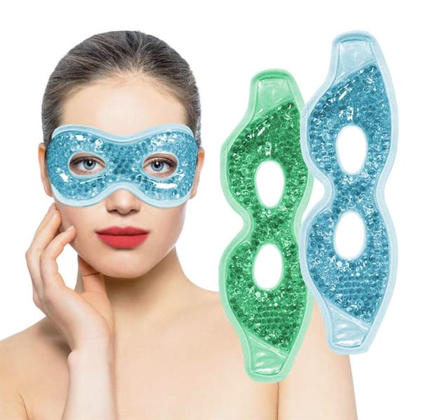 Hot & Cold Gel Øjenmaske - Afslappende Spa Gelmaske til Varme og Kulde