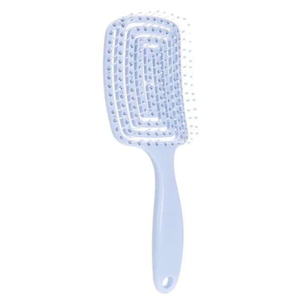 TBC Detangling Hårbørste - Wet & Dry Hollow Brush - Blå