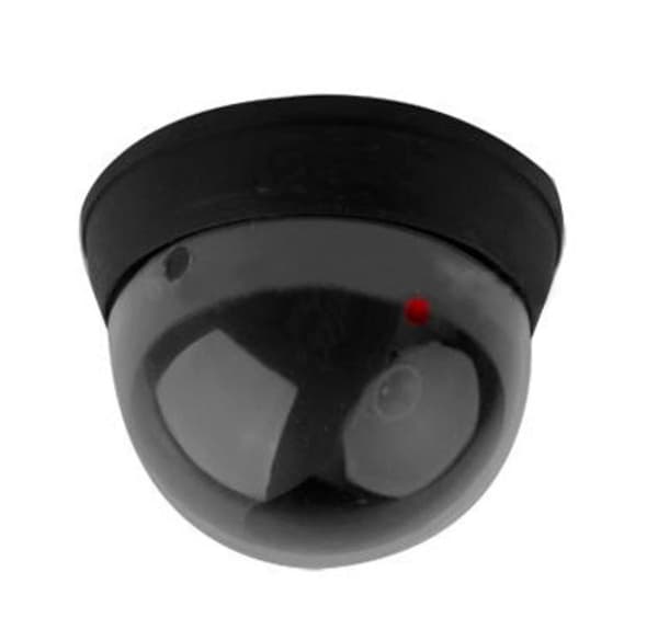 3-Kpl - Feikki Valvontakamera - Dummy Kamera LED-valolla - 3-Pack