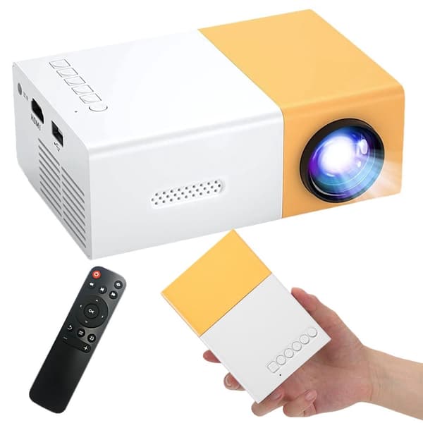 Projektor YG300 - Mini Full HD med fjernbetjening