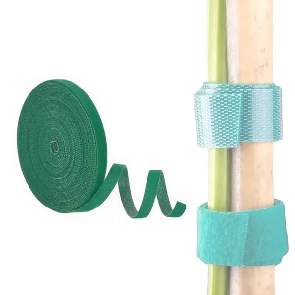 Plantebånd 5m – Borrelåsbånd for Plantestøtte