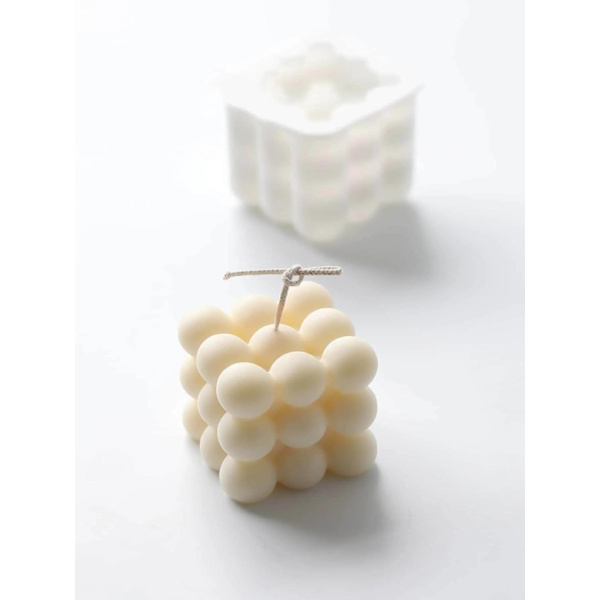 Silikonform Lys - Form for Lystøping - Støpeform Stearin