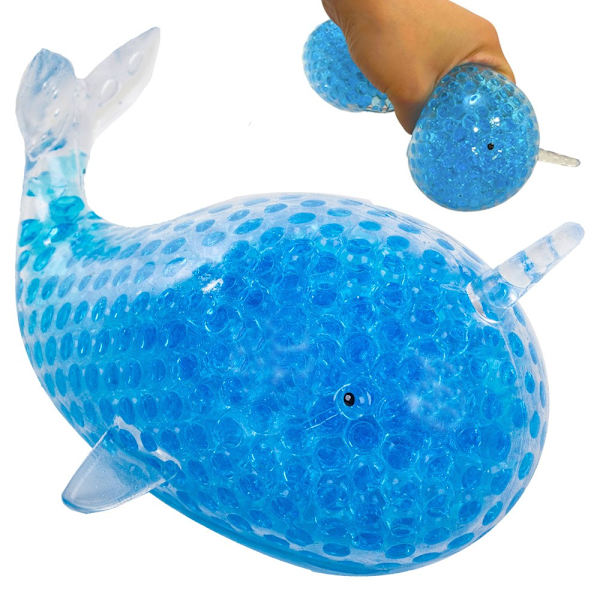Anti-stress squishy gel squishy delfin sensoriske baller store crush