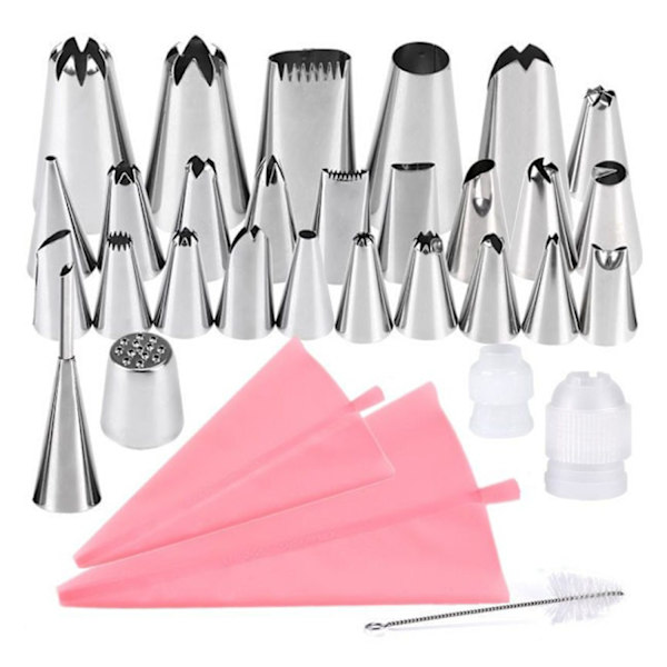 Sprøytesett med Munnstykker – 27 deler