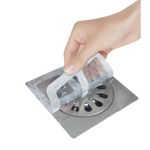 Selvklebende Avløpsfilter – Hårfelle i 30-pak