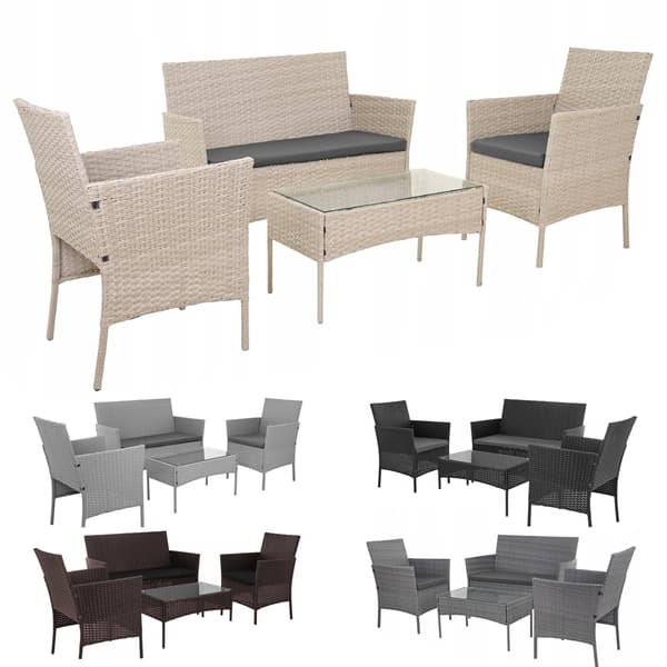 Loungesett for Balkong / Hage - Loungegruppe for hagen